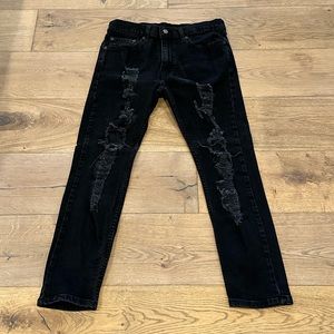 Levi’s 512 Ripped Jeans